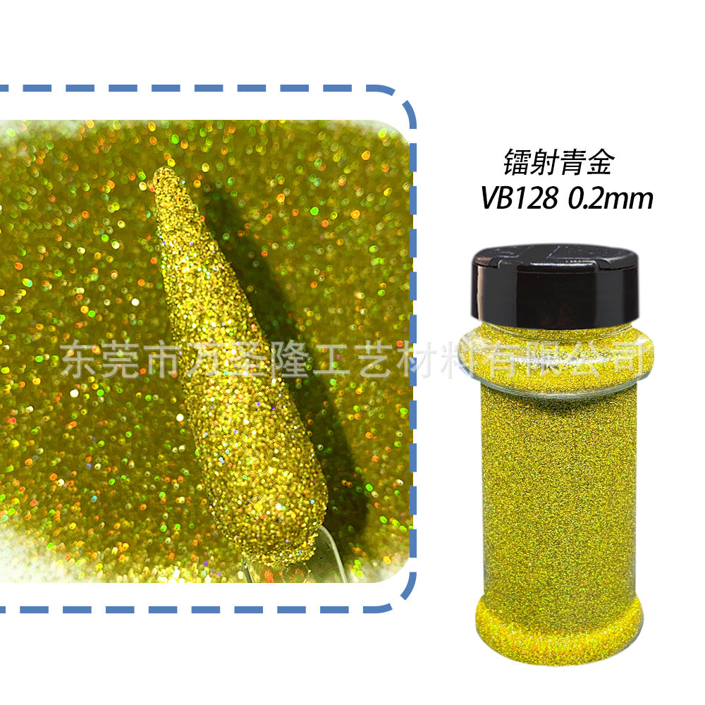 Wholesale Holographic Bottle Glitter Nail Art Colorful Sequins